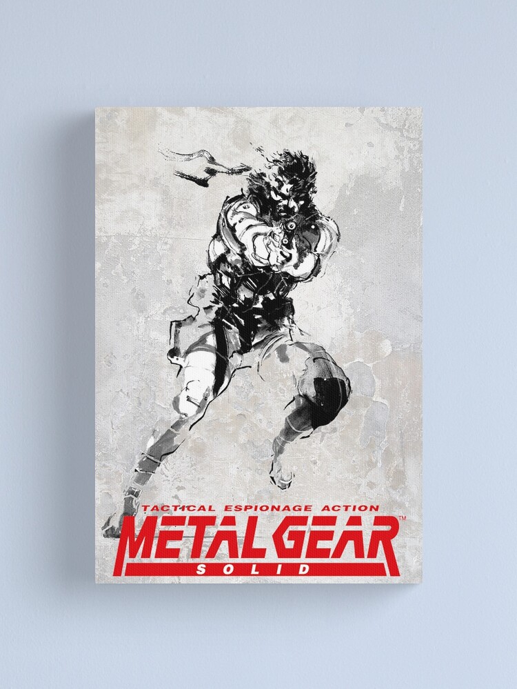 Alternate view of Metal Gear Solid Poster Canvas Print