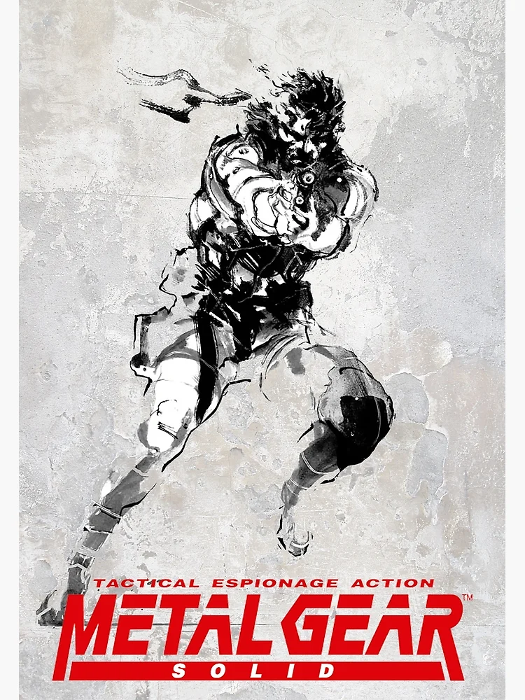 Metal Gear Solid (20/20) Poster
