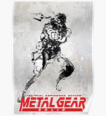 Metal Gear Solid Poster Poster