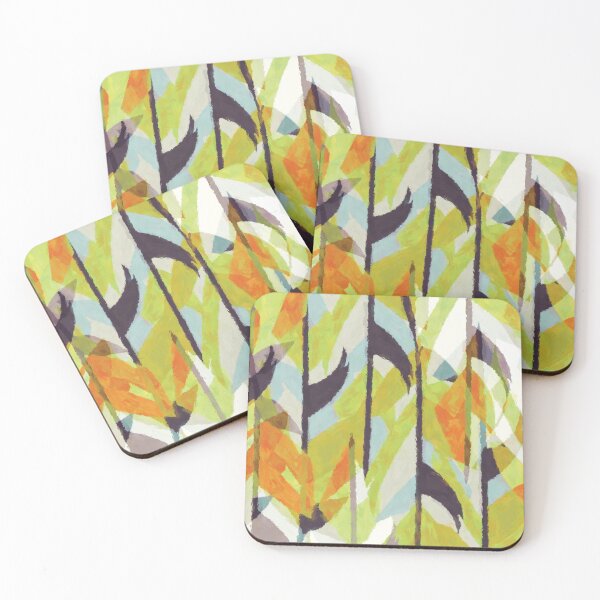 Item preview, Abstract Green, Brown, and Orange Design designed and sold by FinnBear.