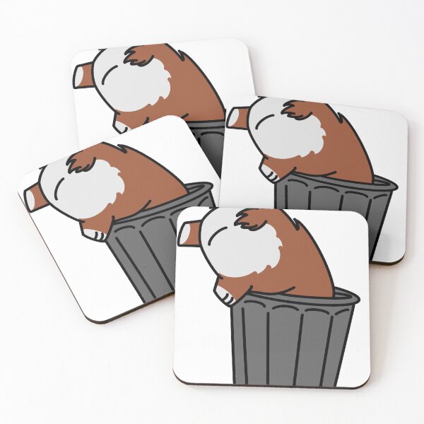 Item preview, Cute dog in trash can designed and sold by Sophia Walker.