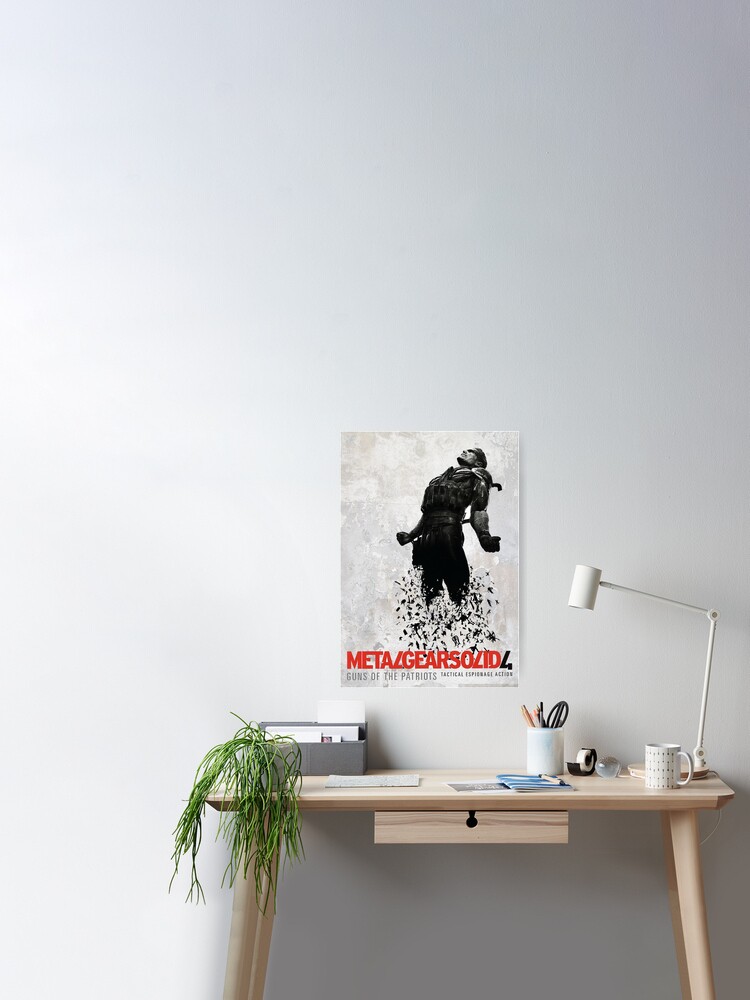 Metal Gear Solid 4 Poster Poster for Sale by PFCpatrickC