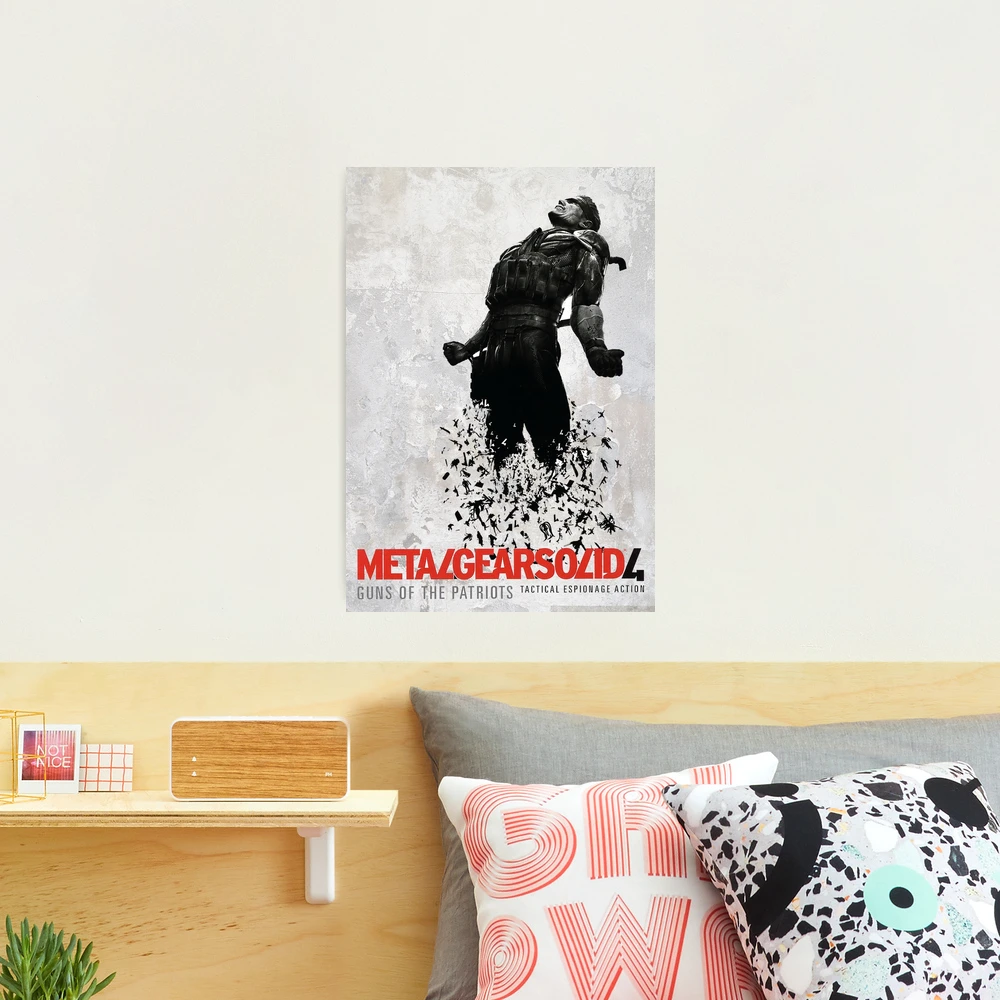 Metal Gear Solid 4 Poster
