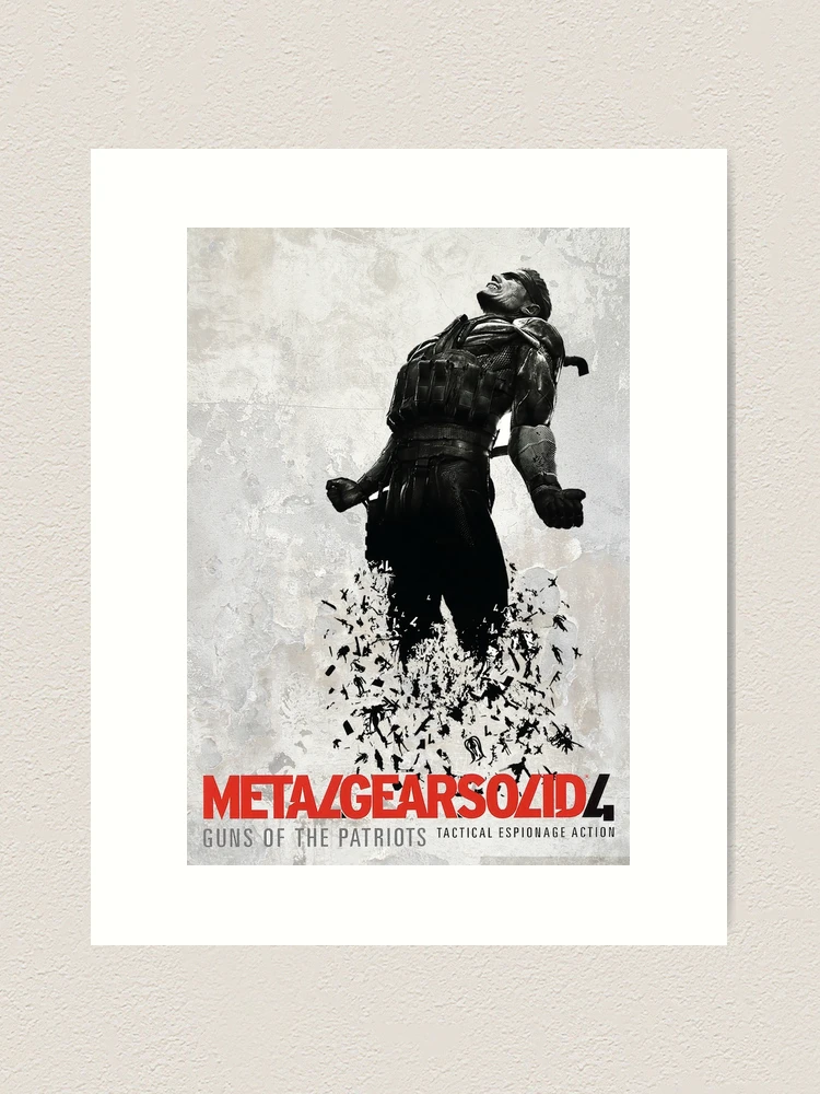 Metal Gear Solid 4 Poster
