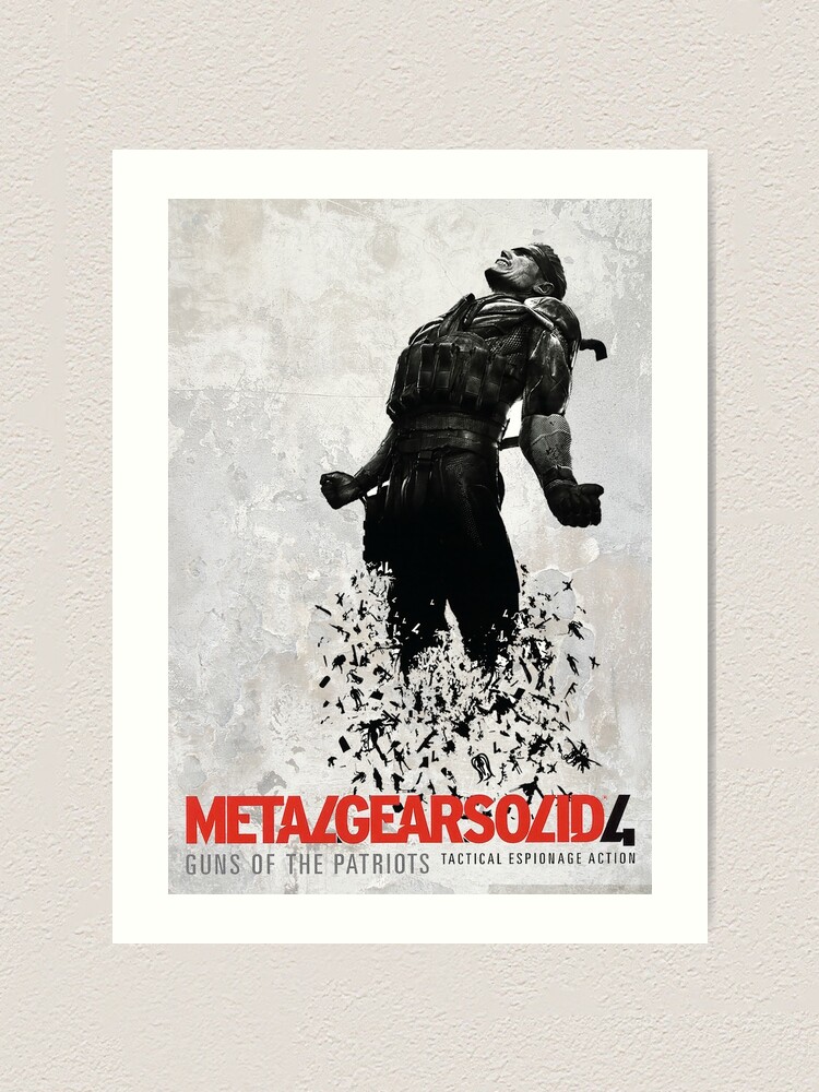 Metal Gear Solid 4 Poster