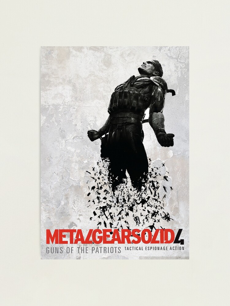 L GEAR SOLID 4 ポスター Metal Gear Solid 4 Poster