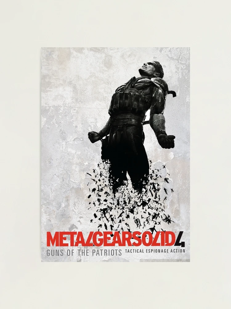 Metal Gear Solid 4 Poster