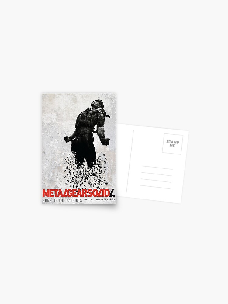 Metal Gear Solid 4 Poster Poster for Sale by PFCpatrickC