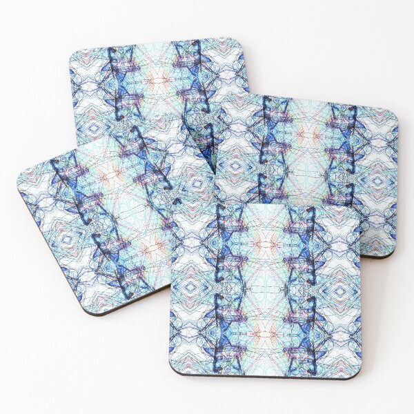 Item preview, Blue stars pattern  designed and sold by ArboreSciences.