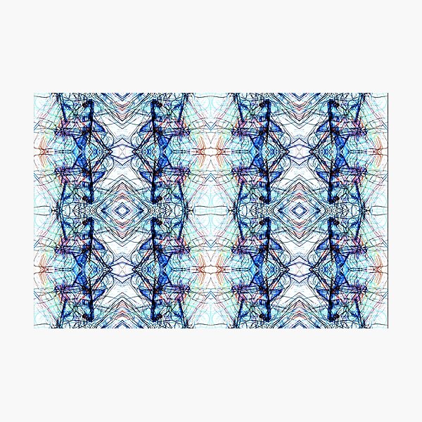 Item preview, Blue stars pattern  designed and sold by ArboreSciences.
