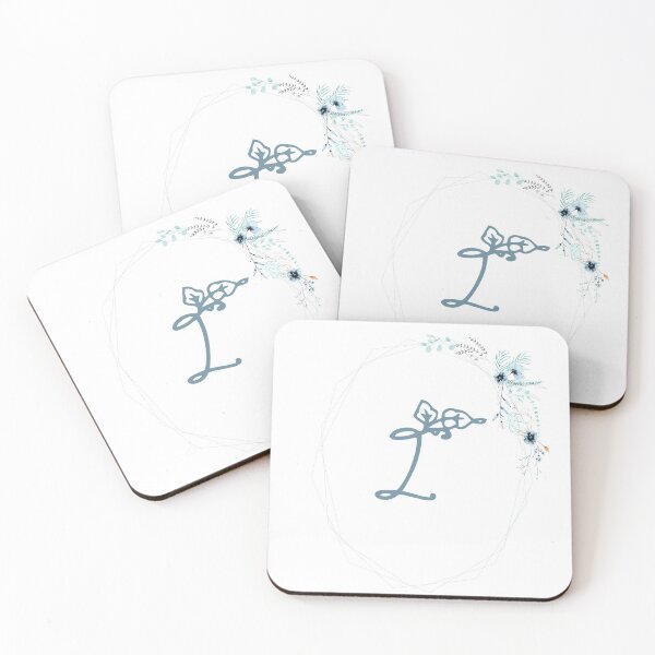 Item preview, Geometric Floral Monogram - I designed and sold by WithTheStones.