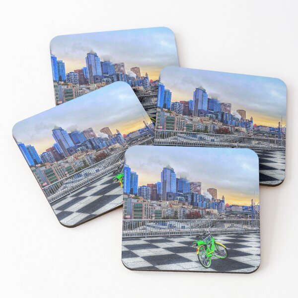 Item preview, Seattle & Lime designed and sold by brunoanjoloart.