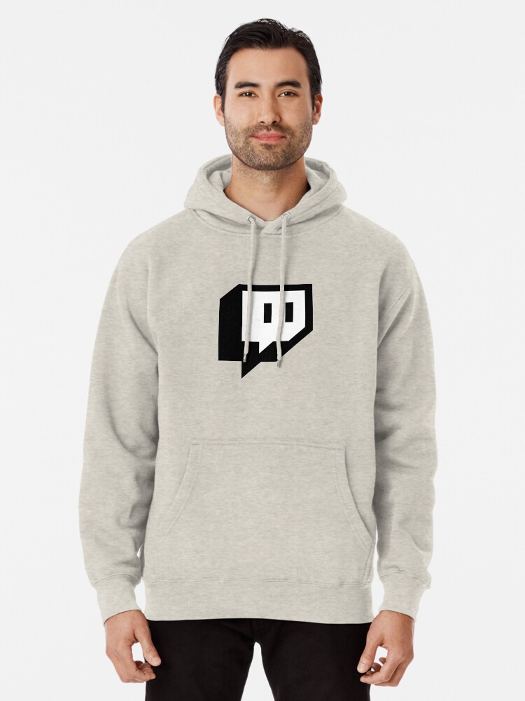 black twitch hoodie