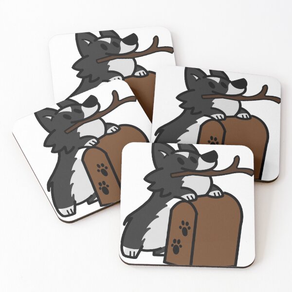 Item preview, Cute puppy dog with stick designed and sold by Sophia Walker.