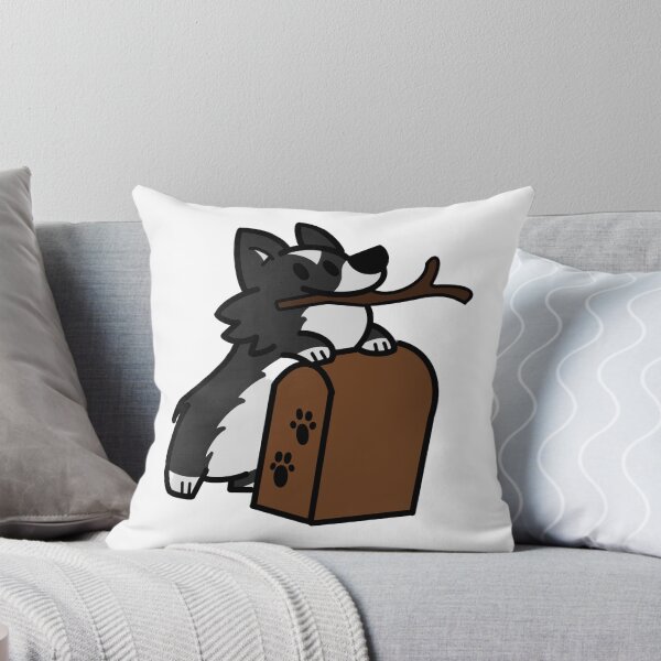 Item preview, Cute puppy dog with stick designed and sold by Sophia Walker.