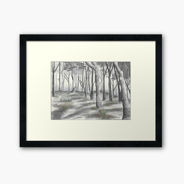 Vista previa del artículo con la obra «"Bosque de niebla"», diseñado y vendido por Robin Galante Art .