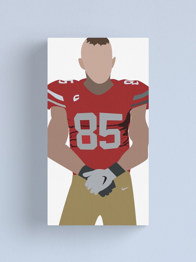 George Kittle San Francisco Poster Canvas Wrap Football 