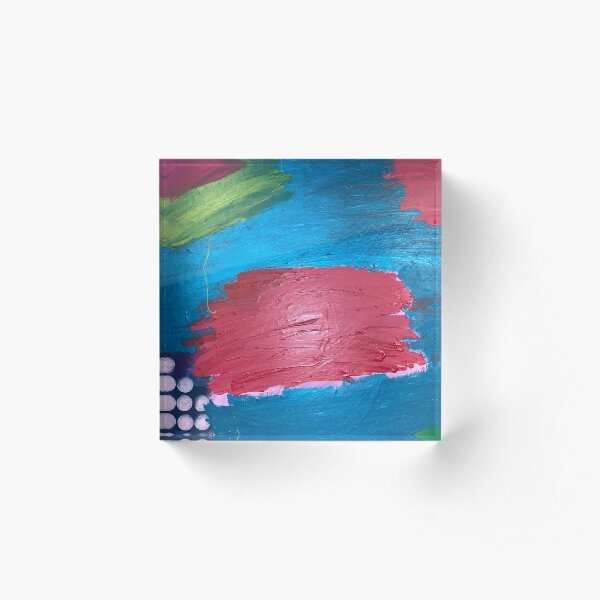 The Journey Between Trauma and Recovery Acrylic Block