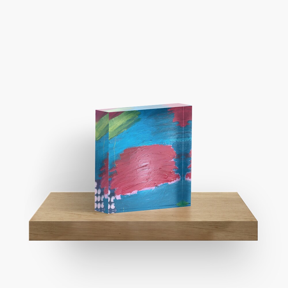 The Journey Between Trauma and Recovery Acrylic Block