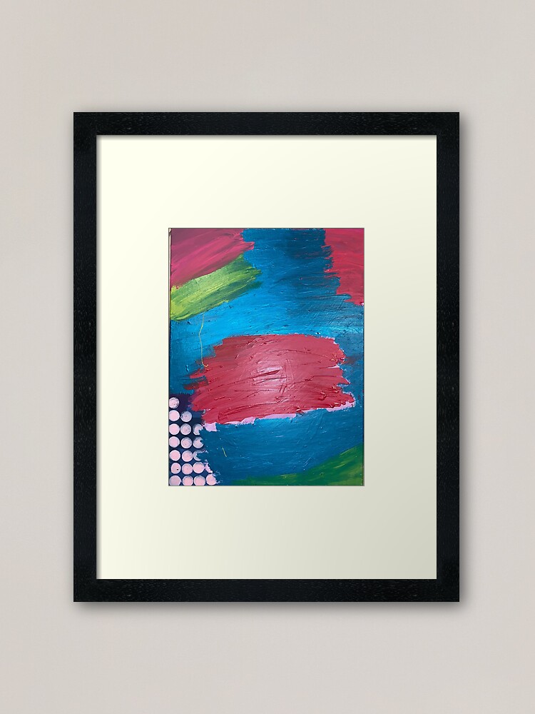 Alternate view of The Journey Between Trauma and Recovery Framed Art Print
