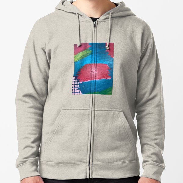 The Journey Between Trauma and Recovery Zipped Hoodie
