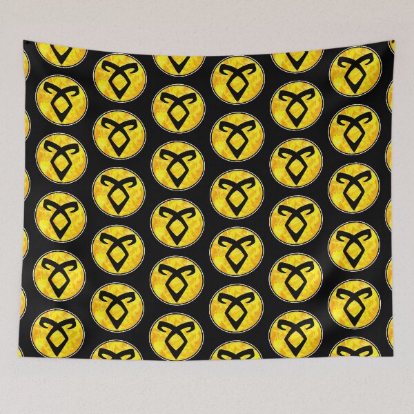 Item preview, Angelic Power Rune - Full Color - Black Outline designed and sold by Cosmic Cutenesss.