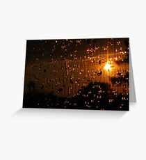 Screened Greeting Card