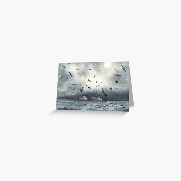 "Birds at Sutro Baths" Greeting Card