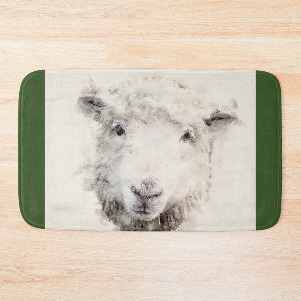 Item preview, Sheep | Wildlife Watercolor Illustration designed and sold by DragonflyDes.