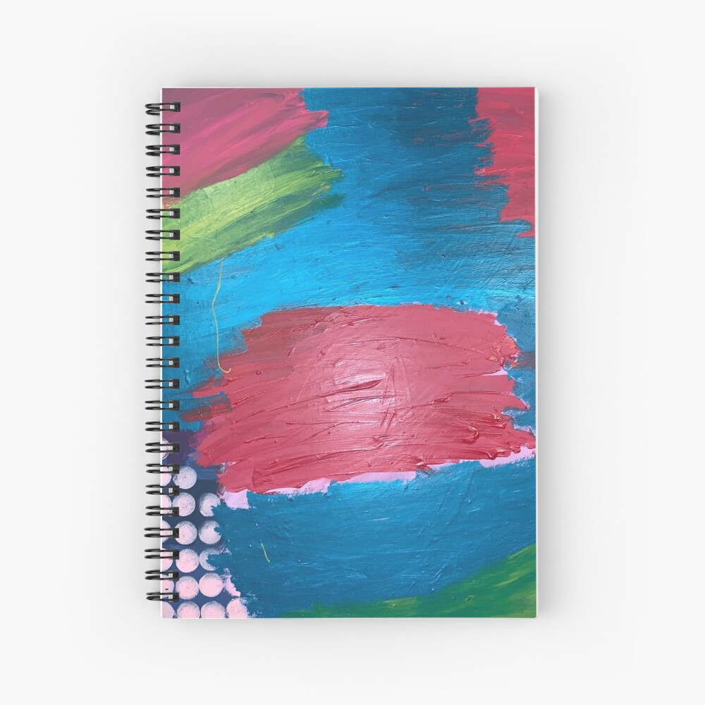 The Journey Between Trauma and Recovery Spiral Notebook
