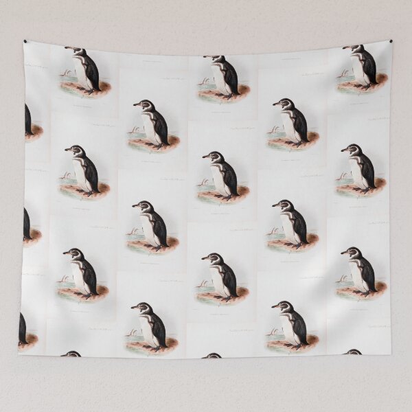 Item preview, Antique Bird Print Penguin Wall Art designed and sold by simpson92.