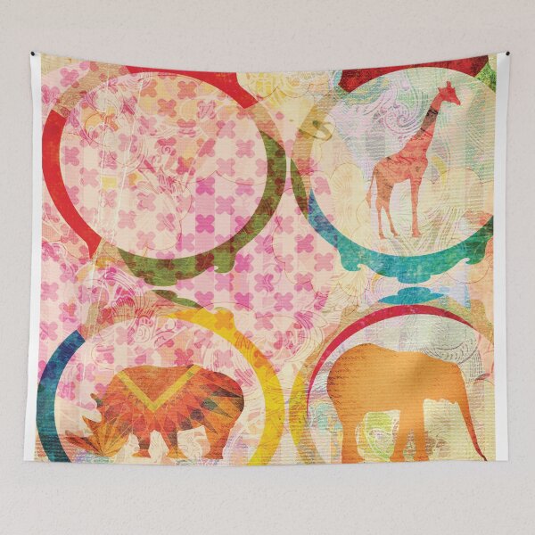 Item preview, Abstract Tribal Design with Animals designed and sold by FinnBear.