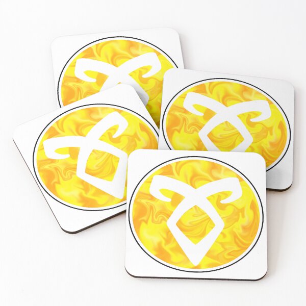 Item preview, Angelic Power Rune - Full Color - White Outline designed and sold by Cosmic Cutenesss.