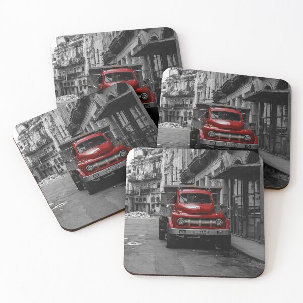 Item preview, Red Dump Truck, Havana, Cuba designed and sold by Larry Glick.