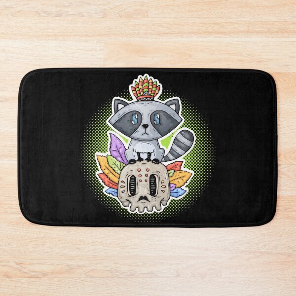Item preview, Psychedelic raccoon designed and sold by emphatic.