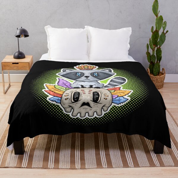 Item preview, Psychedelic raccoon designed and sold by emphatic.