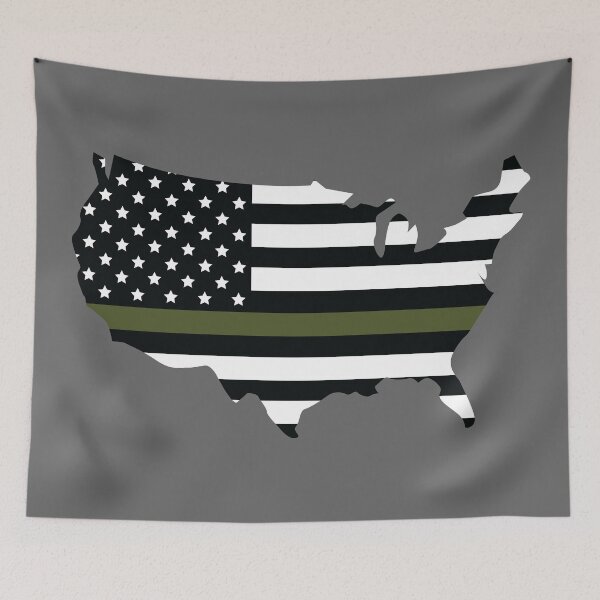 Item preview, America Outline: Military  designed and sold by CM-PD.