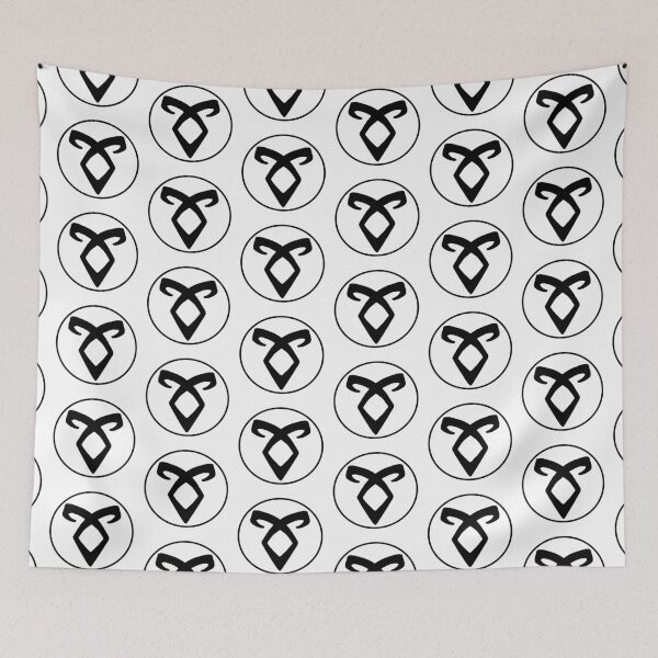 Item preview, Angelic Power Rune - Black Outline designed and sold by Cosmic Cutenesss.