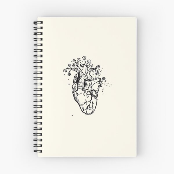 Item preview, Flower Beating Heart designed and sold by CosmicLungs.