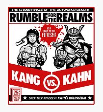 Let's Get Ready to Kombat! Photographic Print