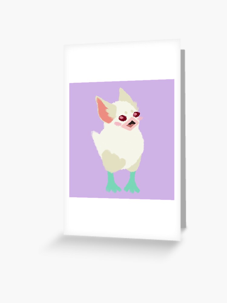 Metroid Little Birdie Baby Ridley Greeting Card By Littleflames Redbubble