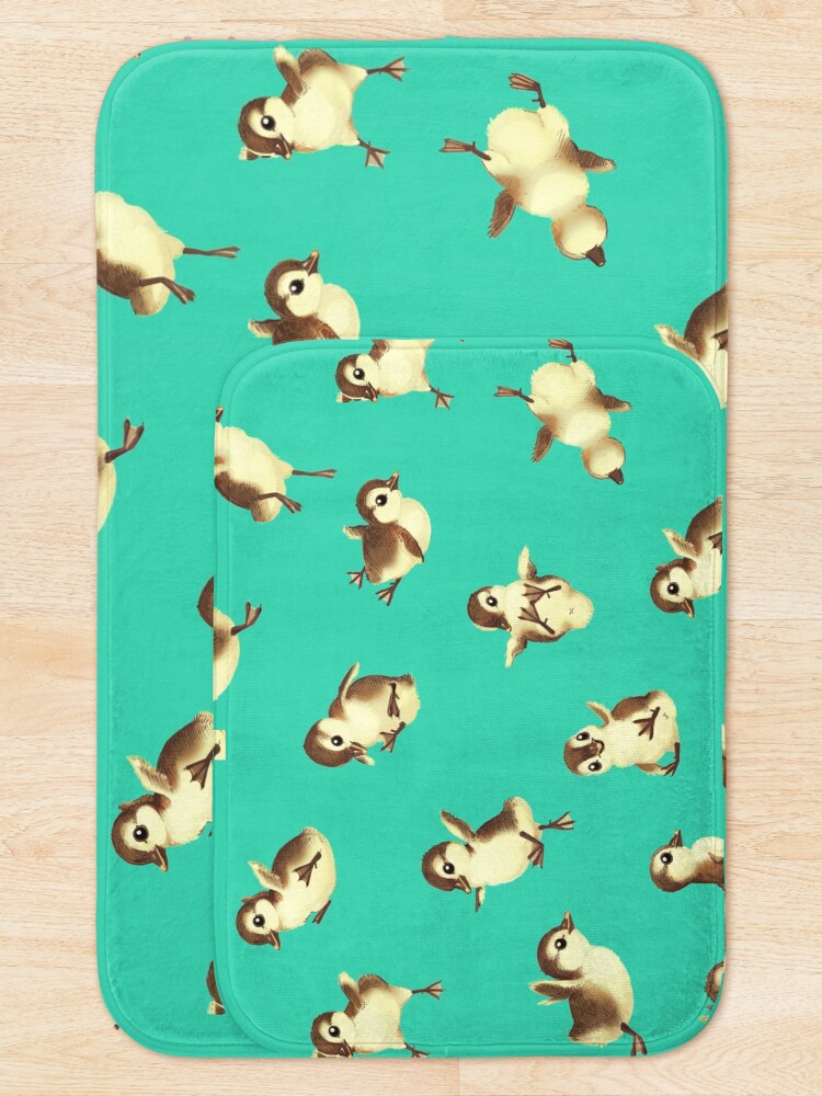 Alternate view of Airborne Baby Ducks Bath Mat