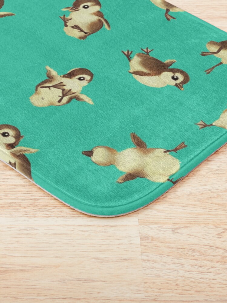 Alternate view of Airborne Baby Ducks Bath Mat
