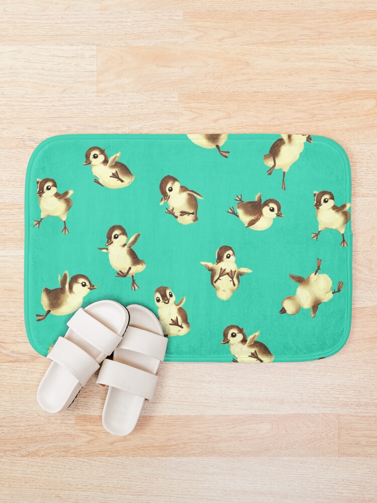 Alternate view of Airborne Baby Ducks Bath Mat
