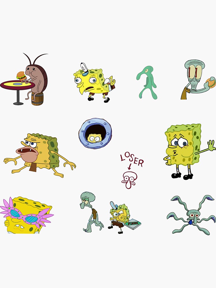 Spongebob Sticker Pack by gsill