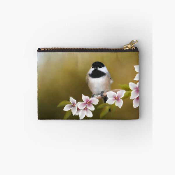 Item preview, Apple Blossom Chickadee designed and sold by Renee Dawson.