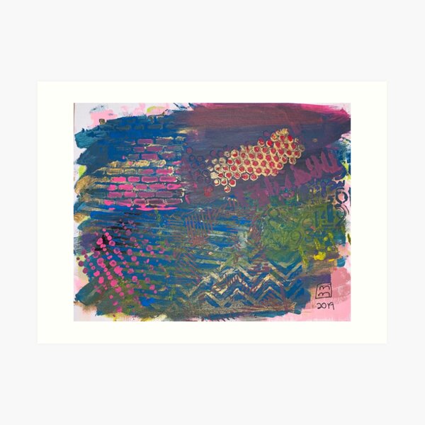 Layer by Layer Art Print