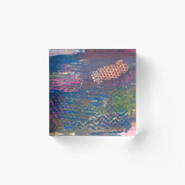 Layer by Layer Acrylic Block