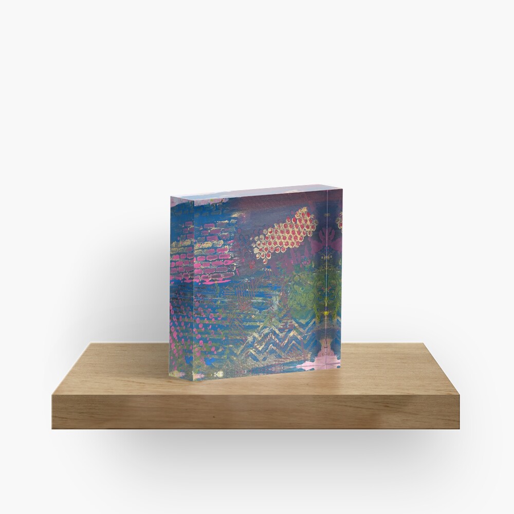 Layer by Layer Acrylic Block