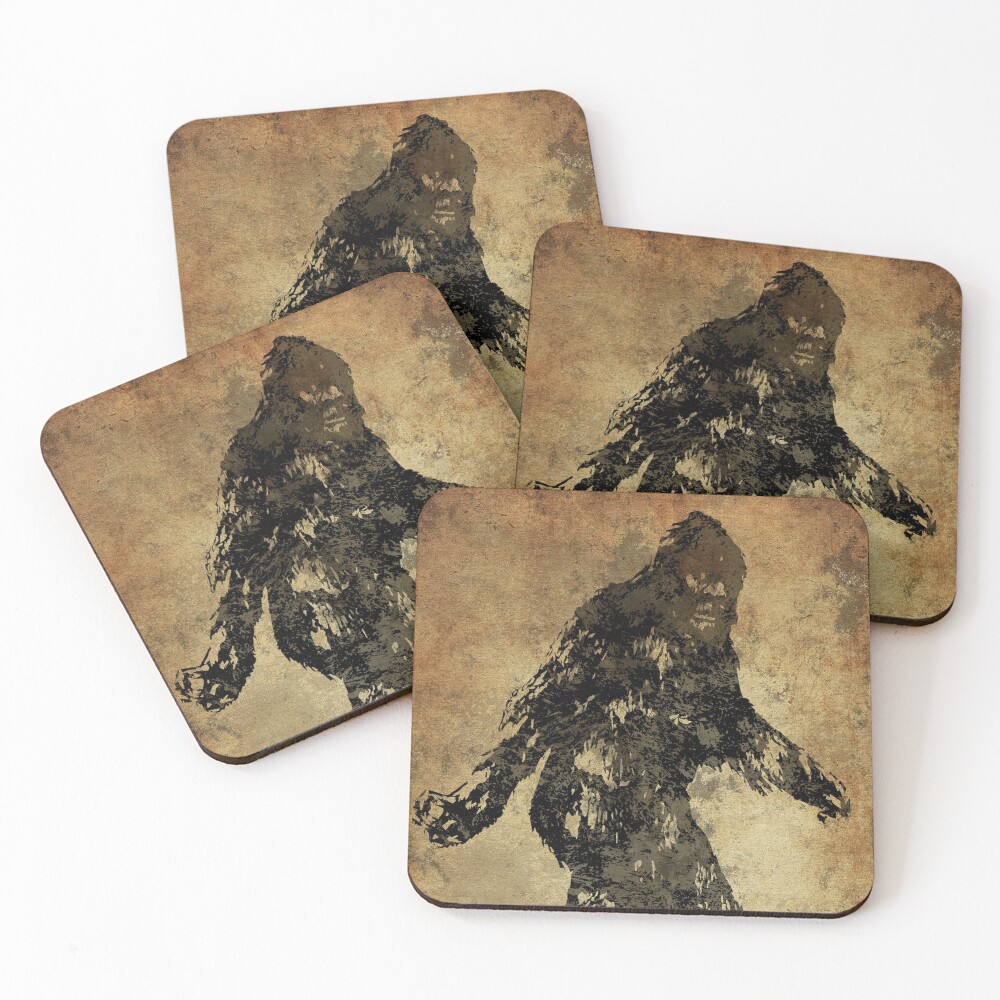 Sasquatch Coasters (Set of 4)